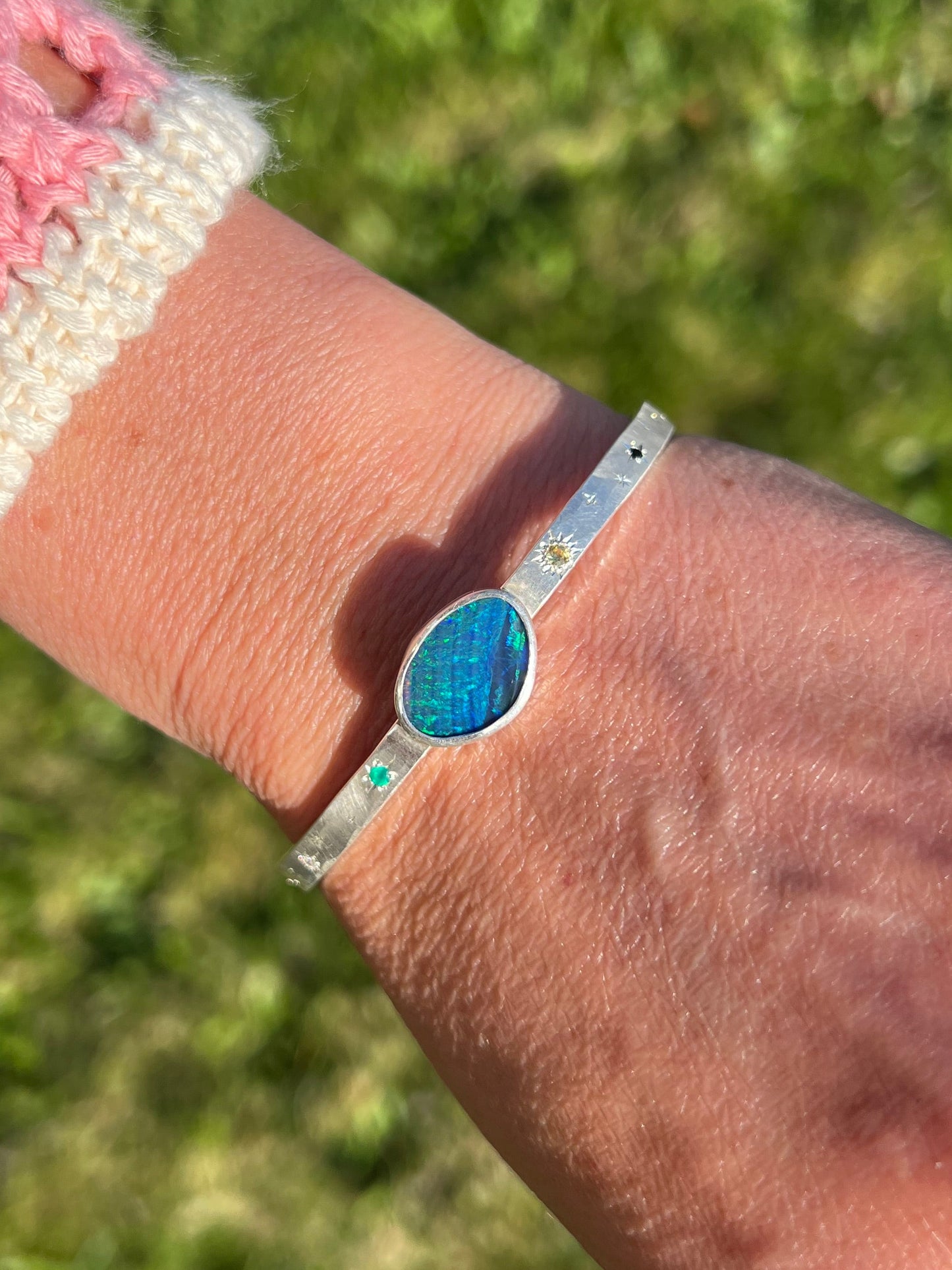 Opal Cosmic Cuff