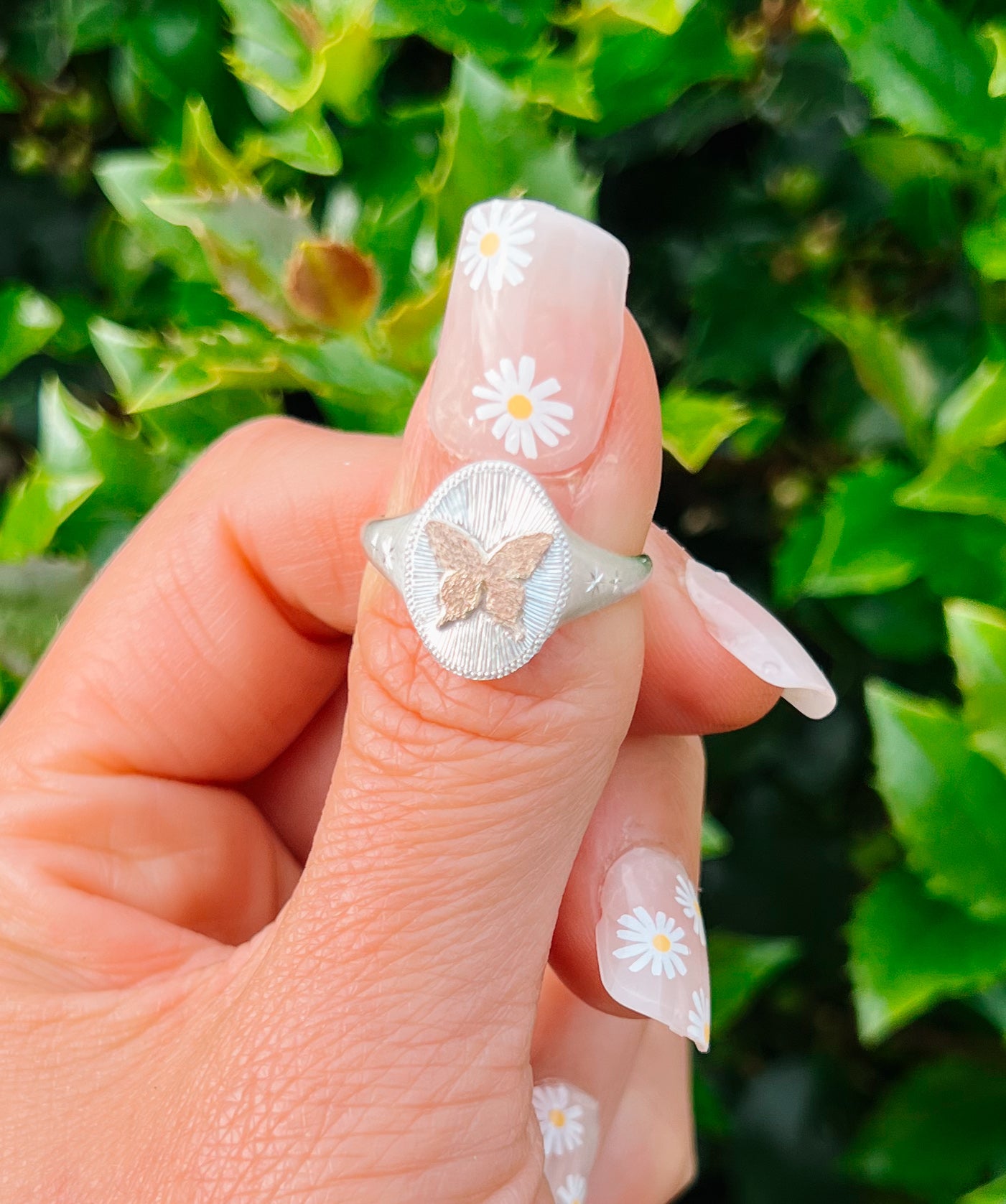 Gilded Butterfly Signet