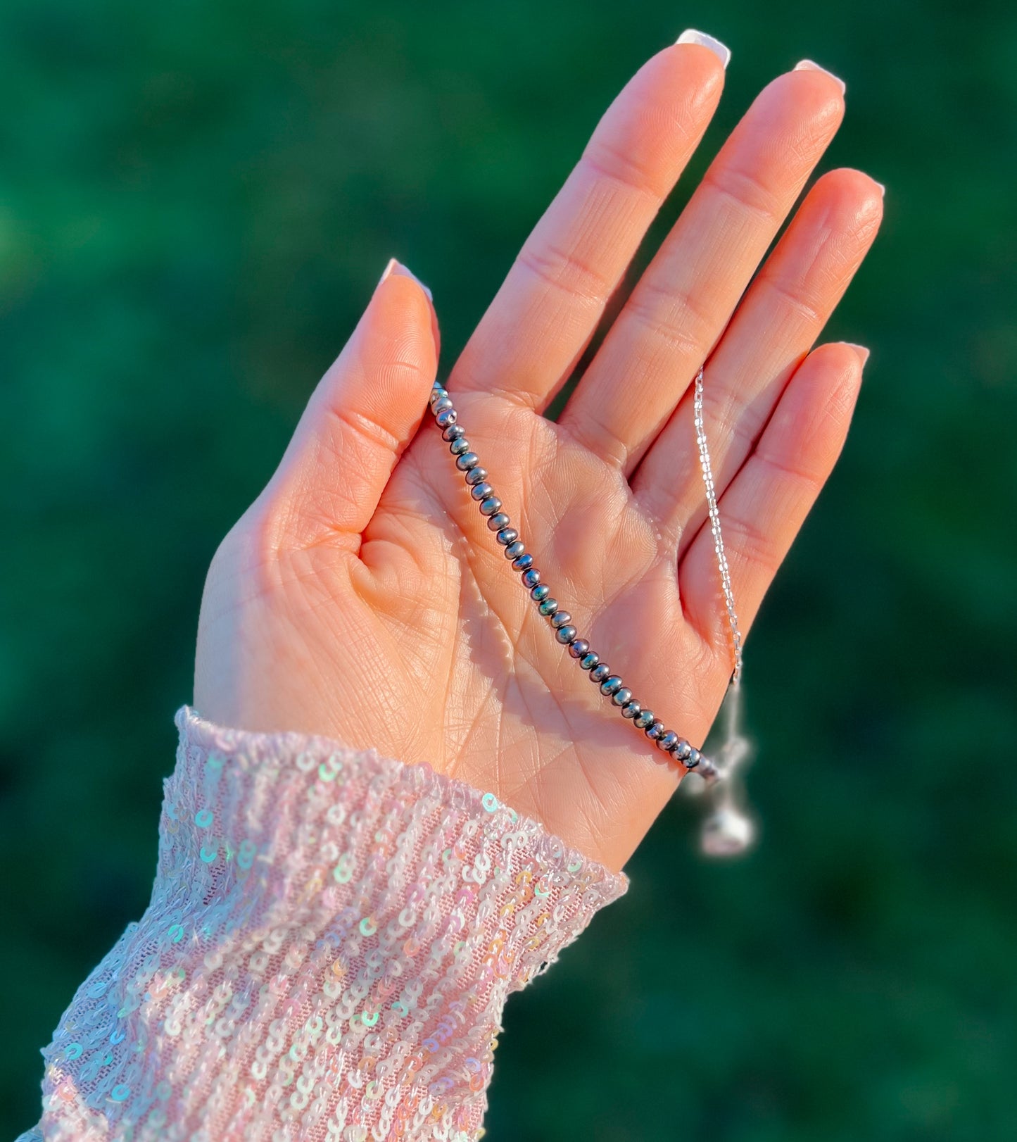 Moonstone and Red Jasper Lariat