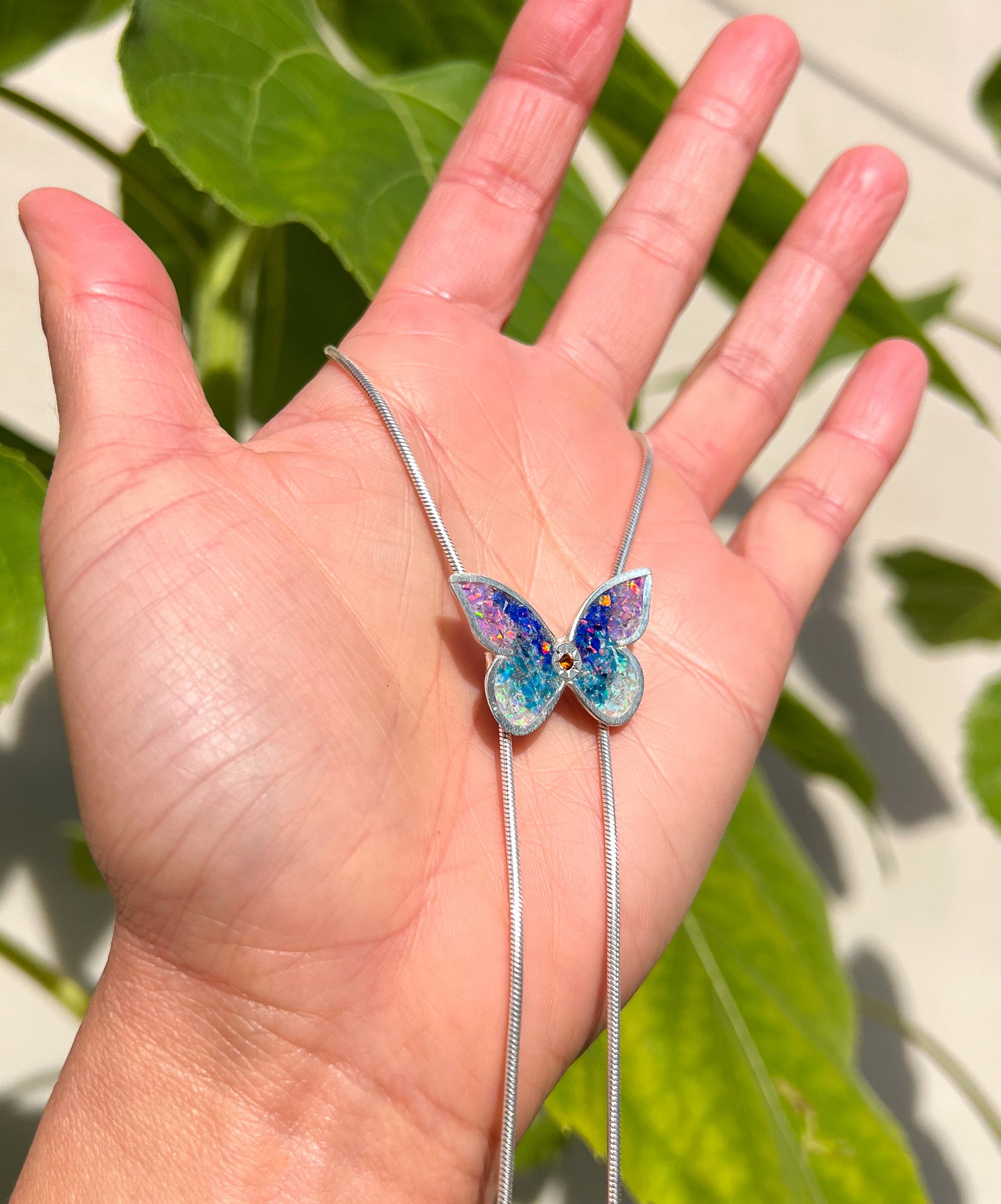 Butterfly Inlay Bolo