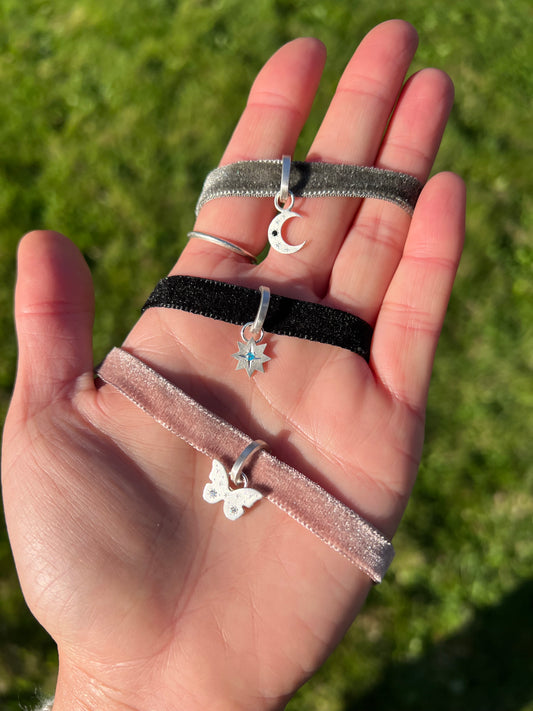 Charmed Velvet Choker
