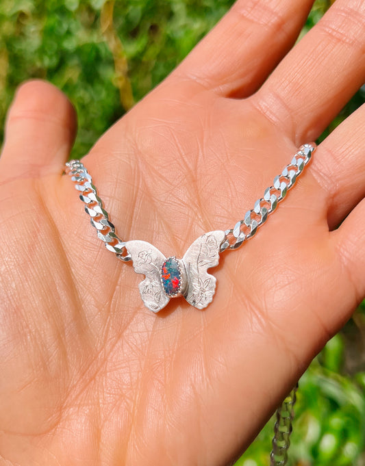 Papillon Opal Choker