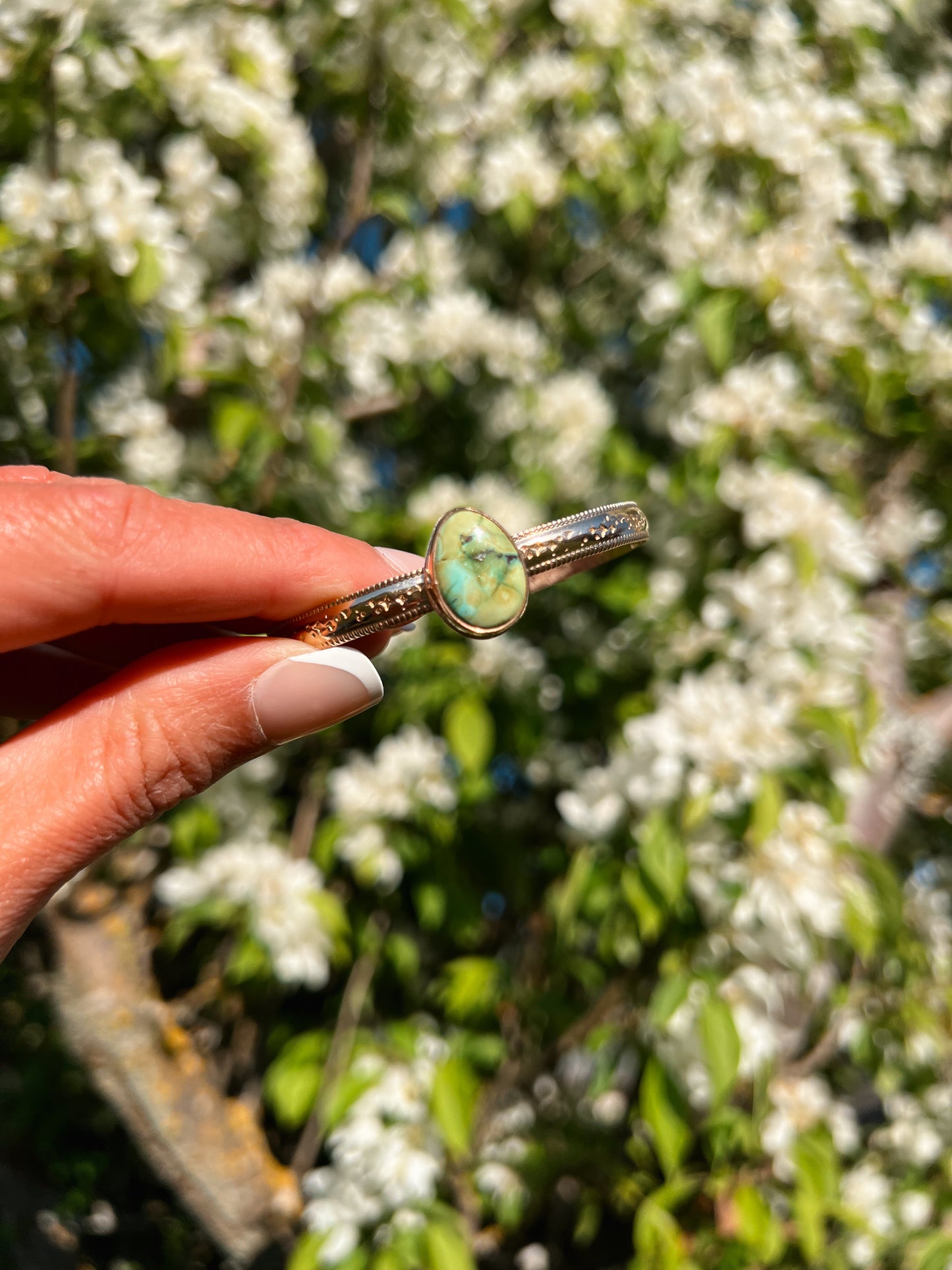 Turquoise Star Cuff