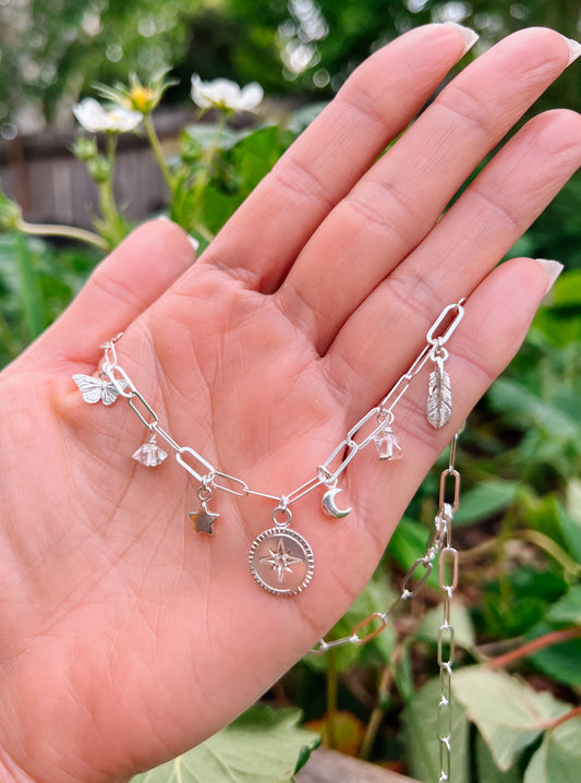 Flora Luna Charm Necklace