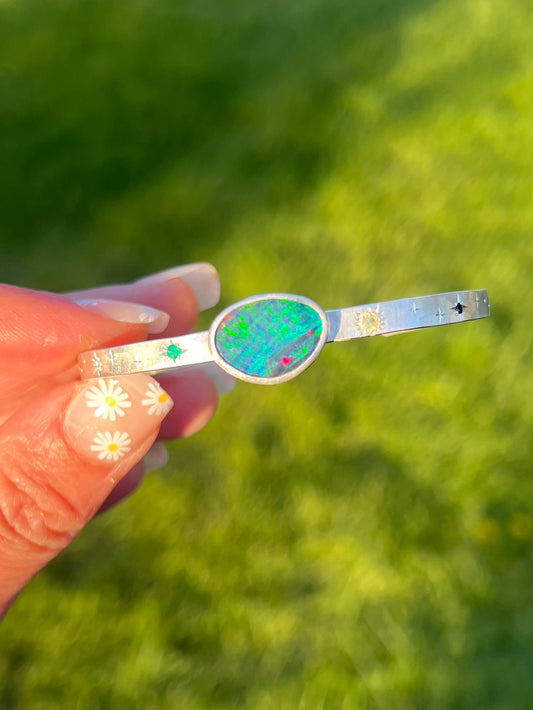 Opal Cosmic Cuff