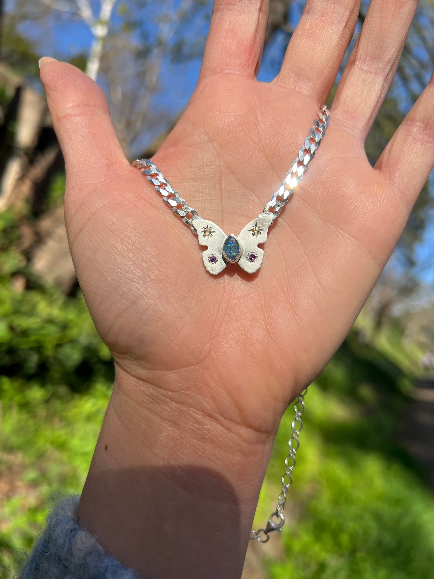 Papillon Opal Choker