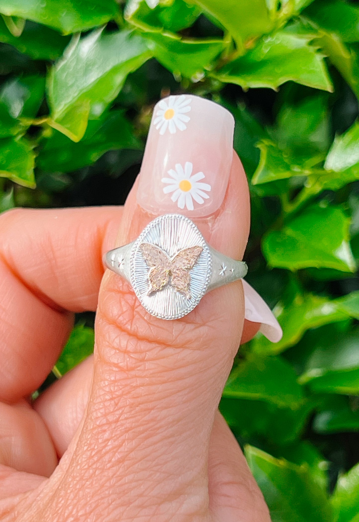 Gilded Butterfly Signet