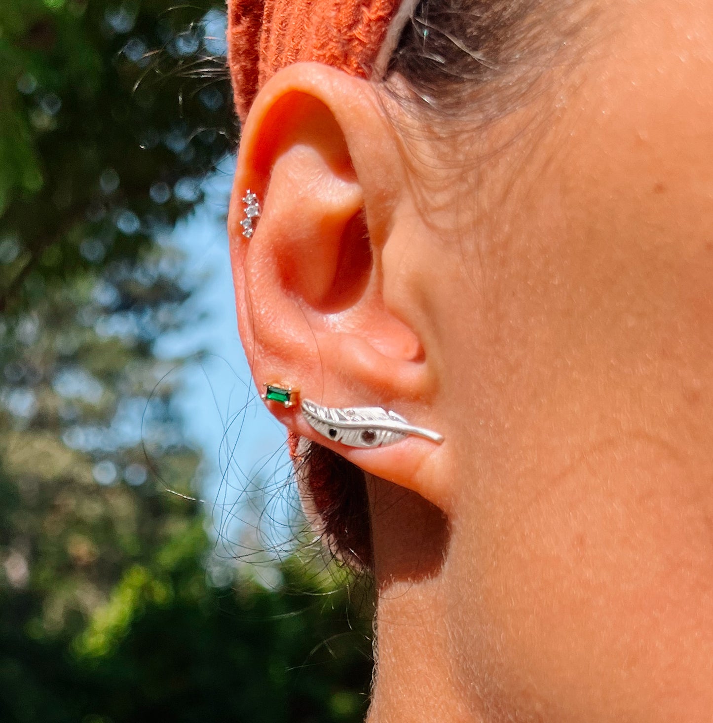 Feather Earring Climber