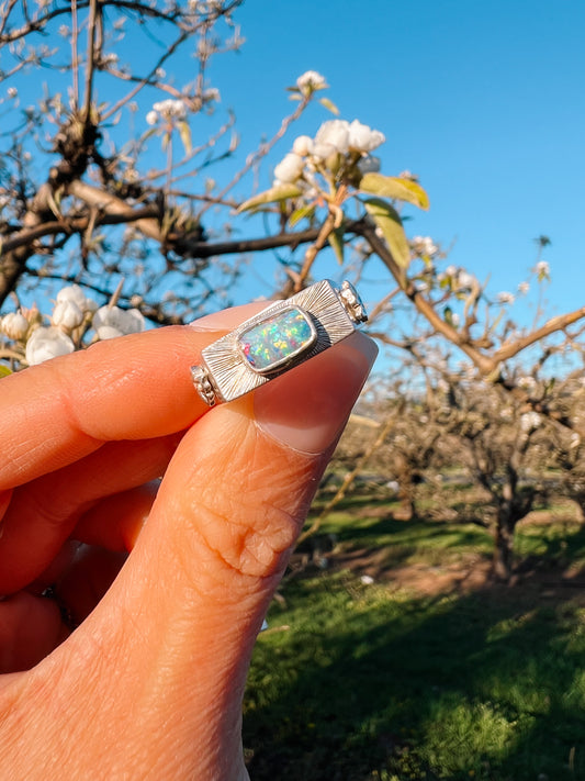 Opal Blossoms Signet