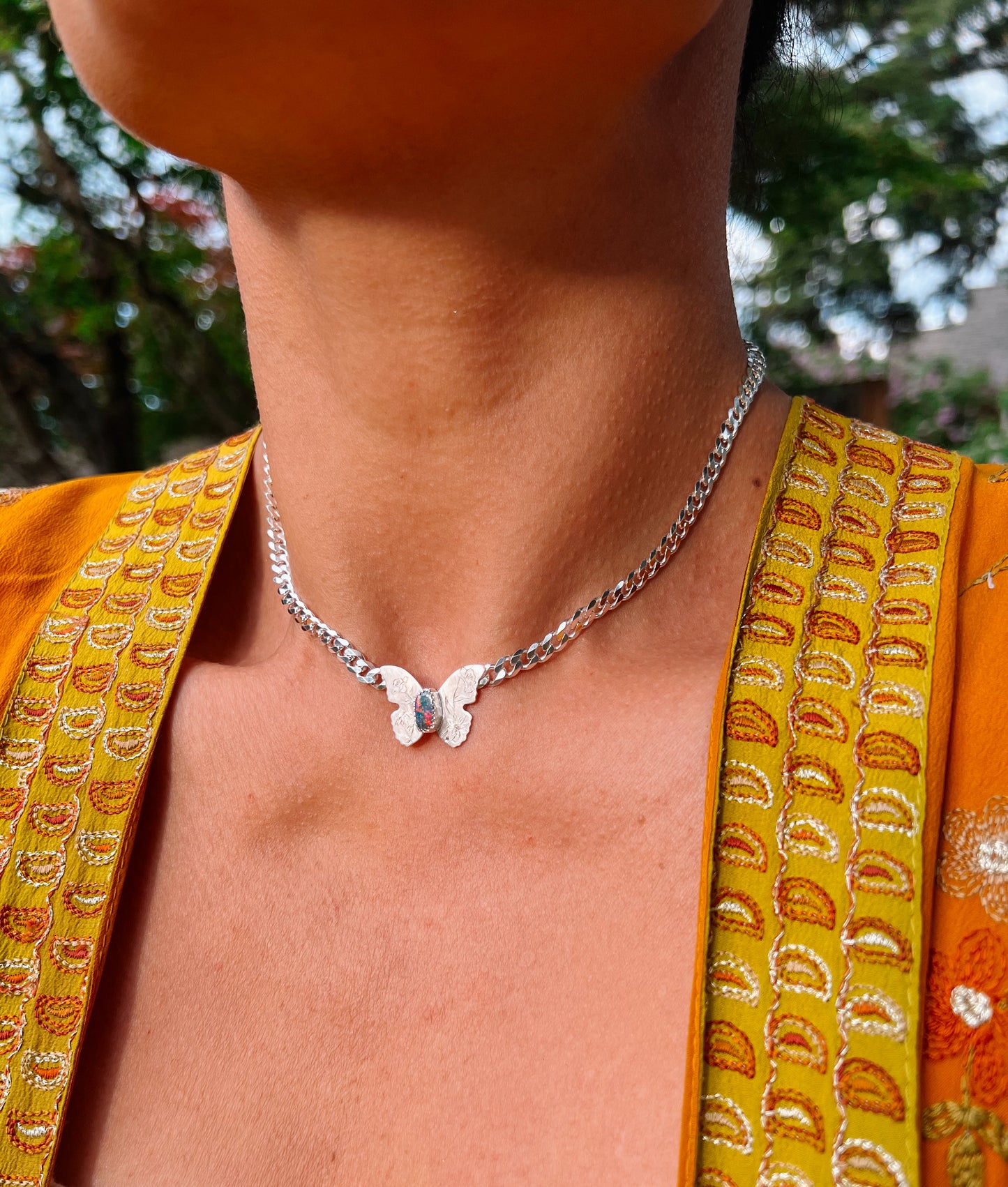 Papillon Opal Choker