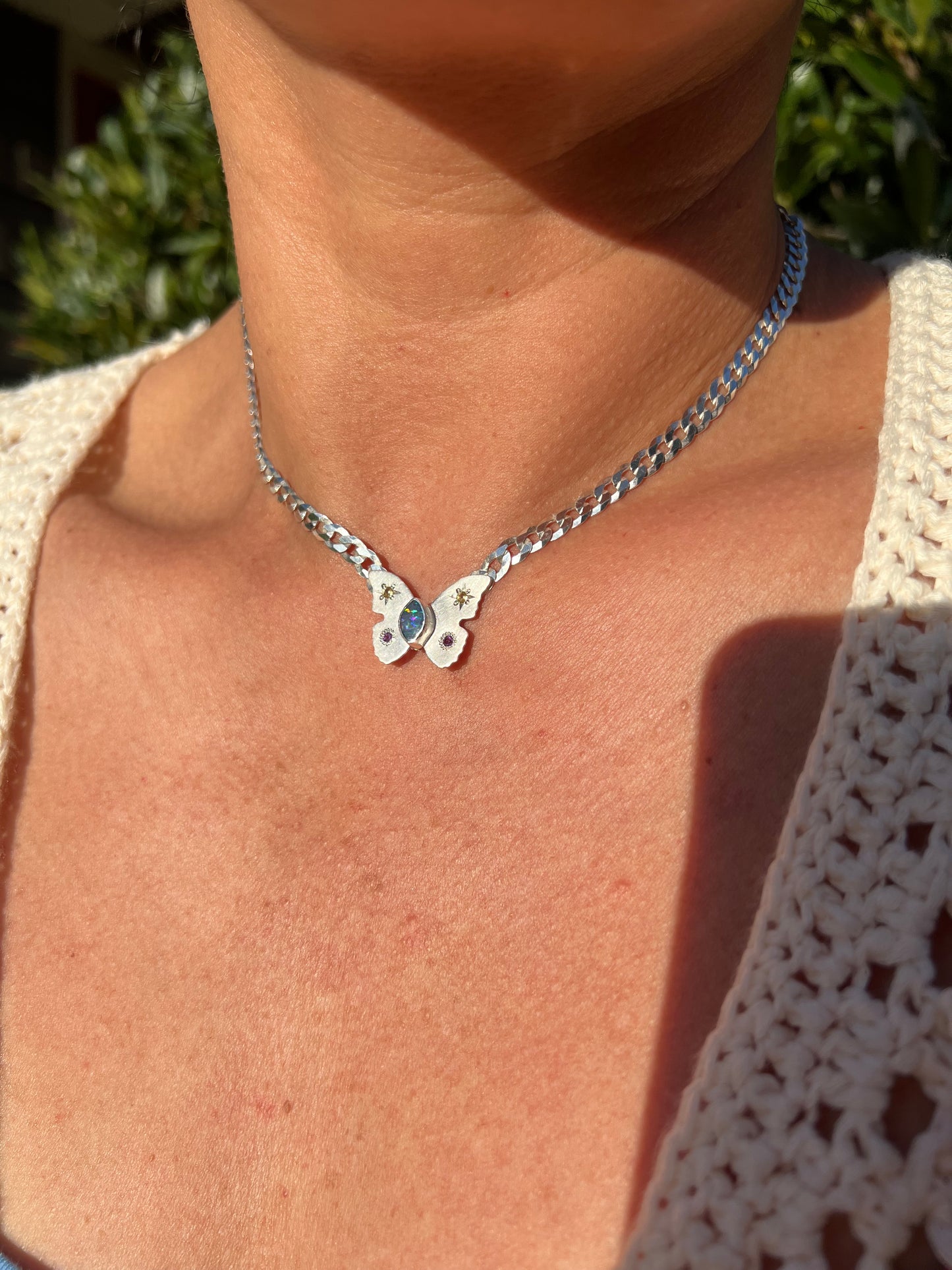 Papillon Opal Choker