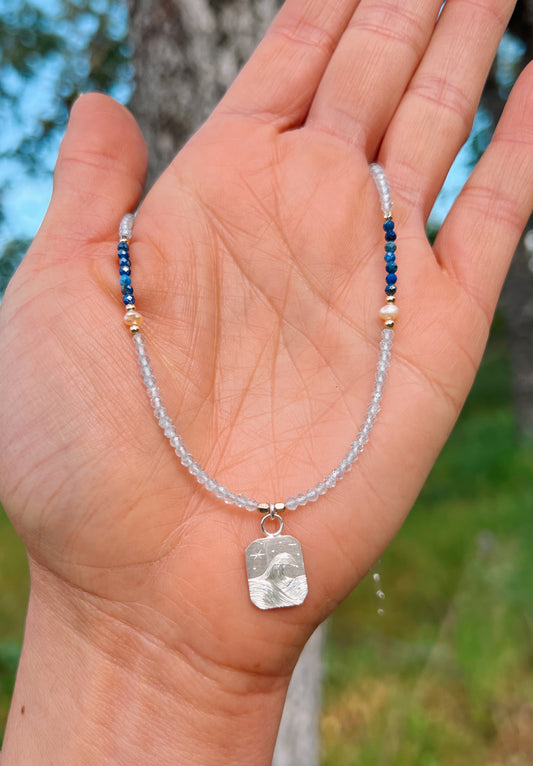 Mermaid Beaded Pendant