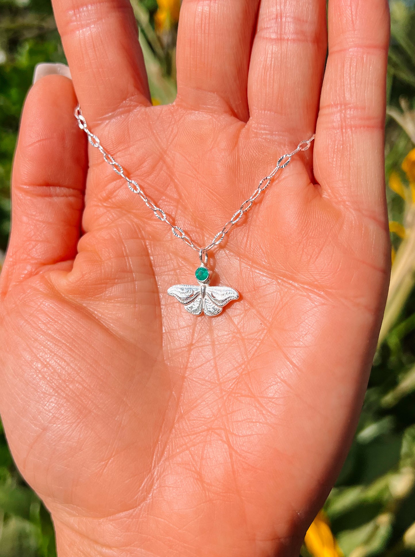 Luna Moth Pendant