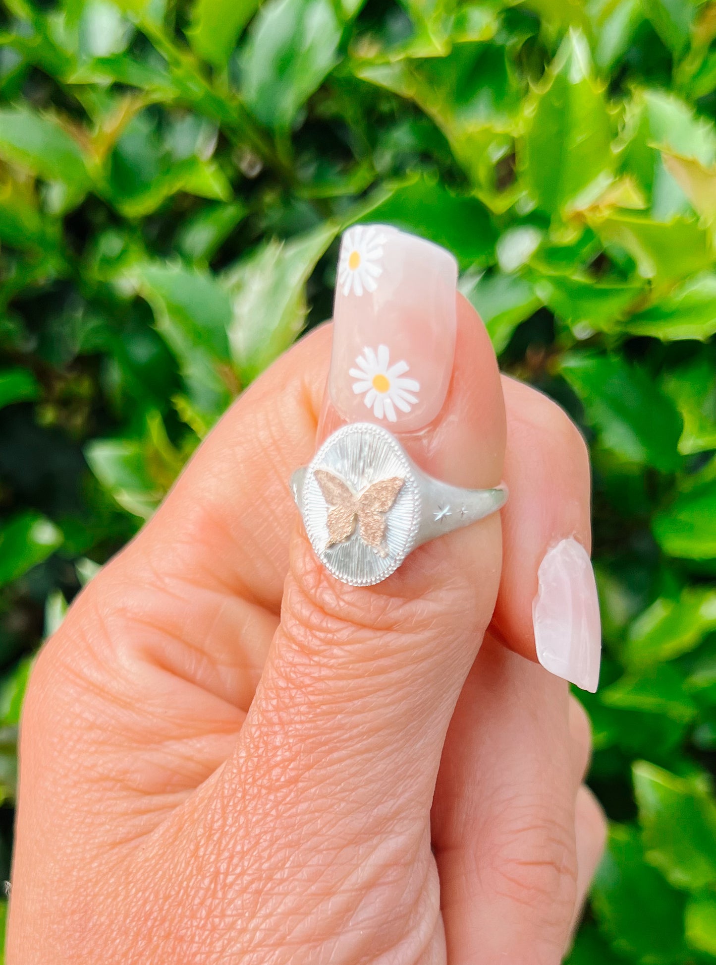 Gilded Butterfly Signet