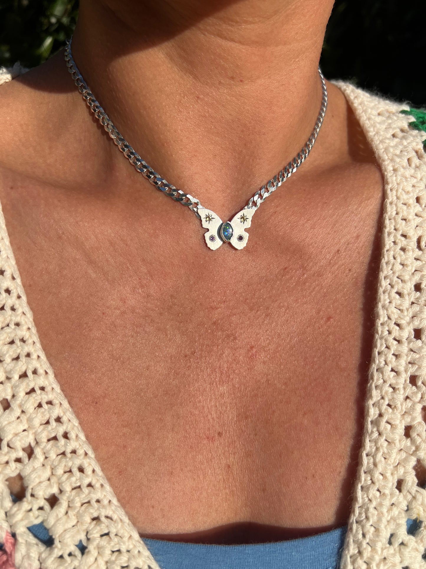 Papillon Opal Choker