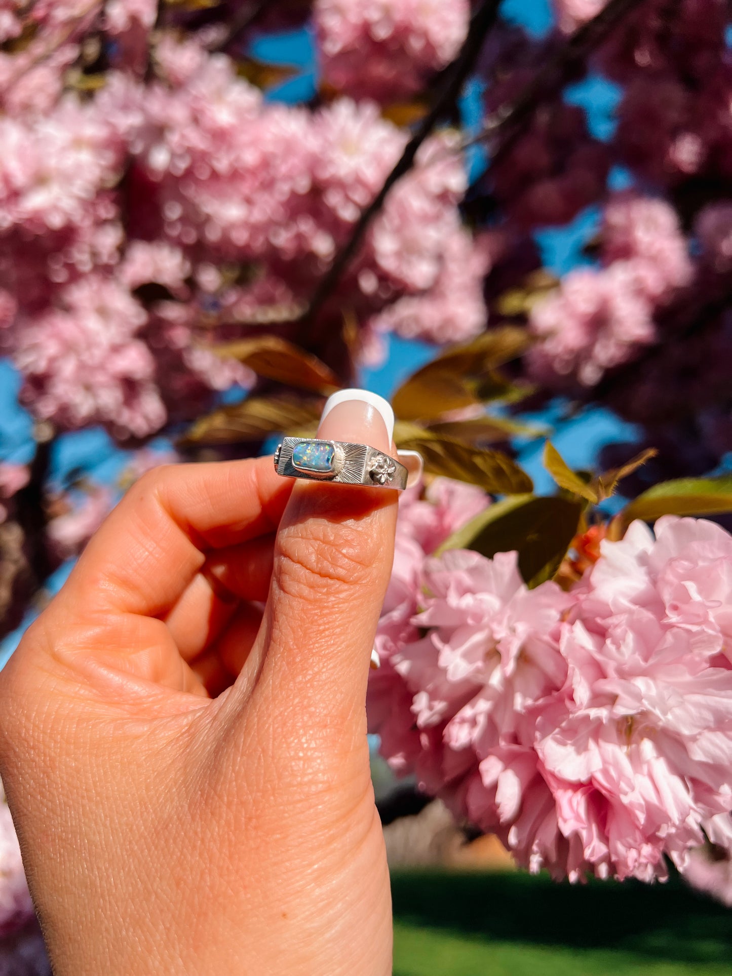 Opal Blossoms Signet