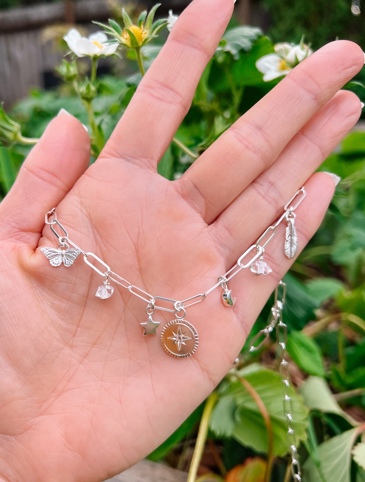 Flora Luna Charm Necklace