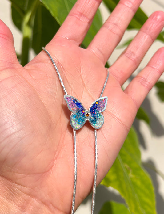 Butterfly Inlay Bolo