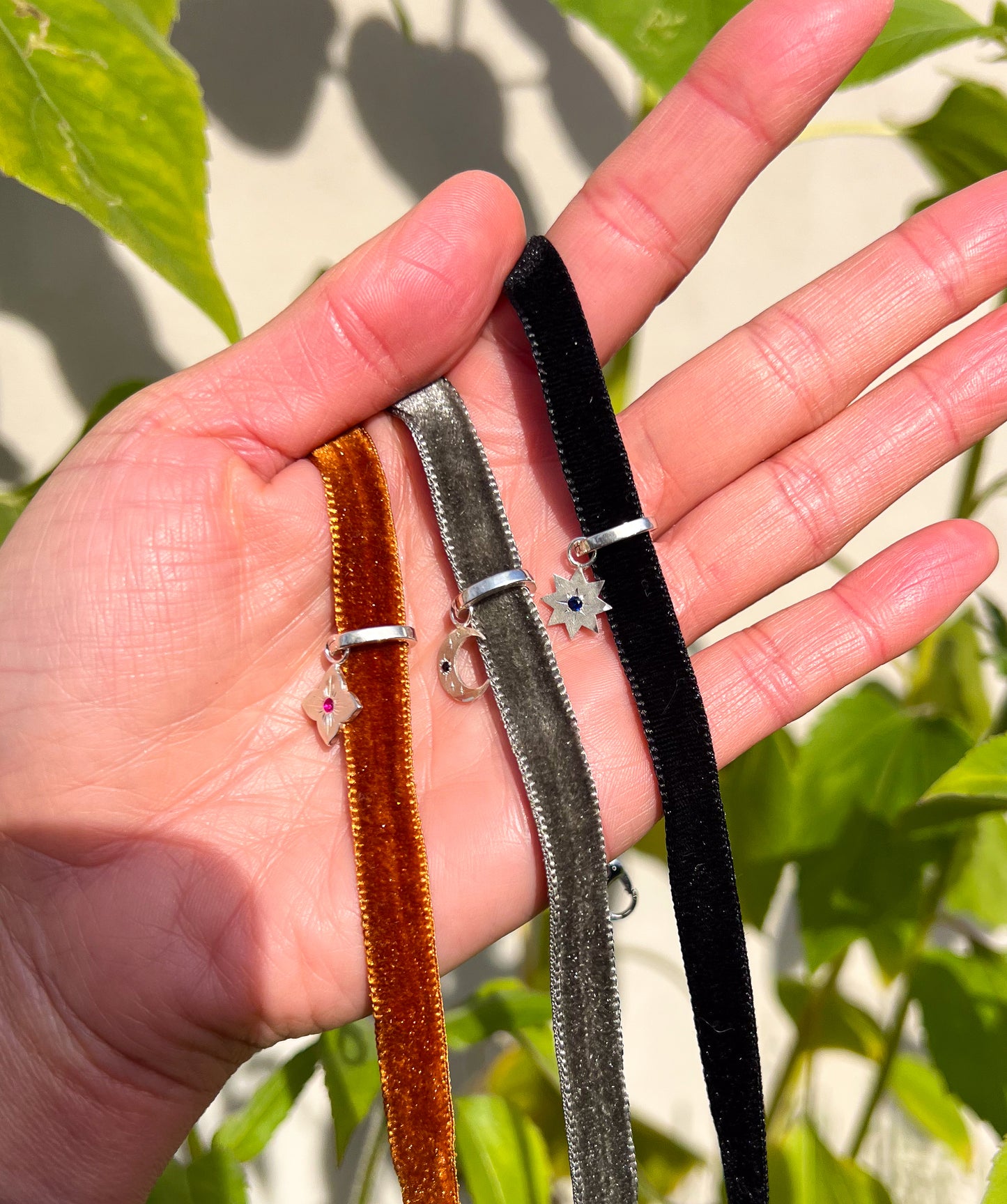 Velvet Choker Charms