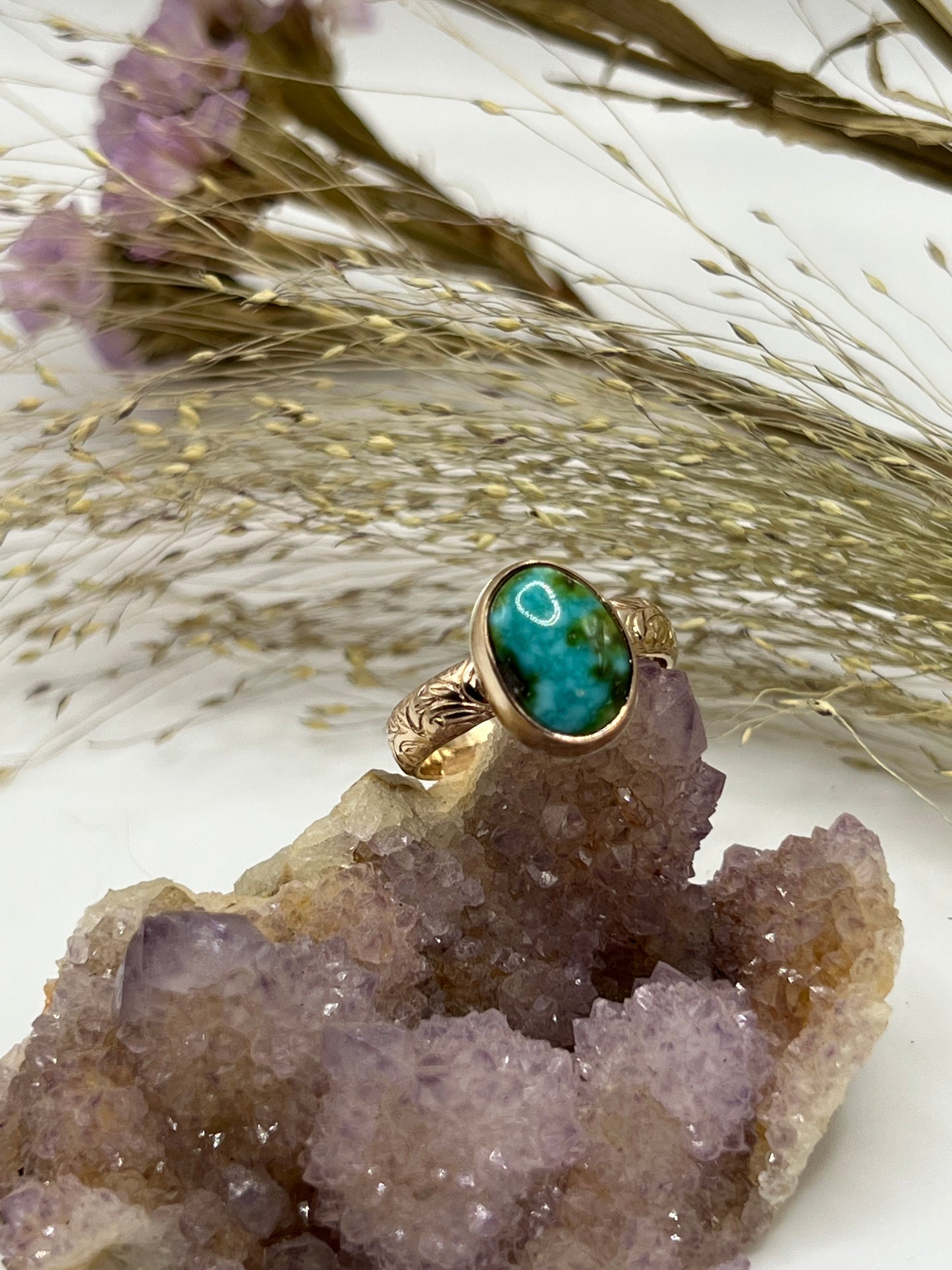 Sonoran Gold Turquoise Ring