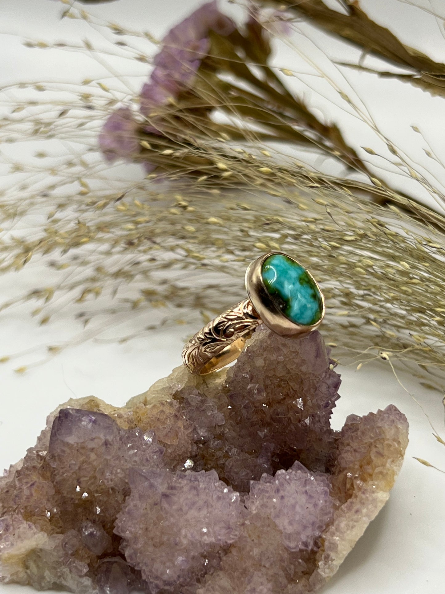 Sonoran Gold Turquoise Ring