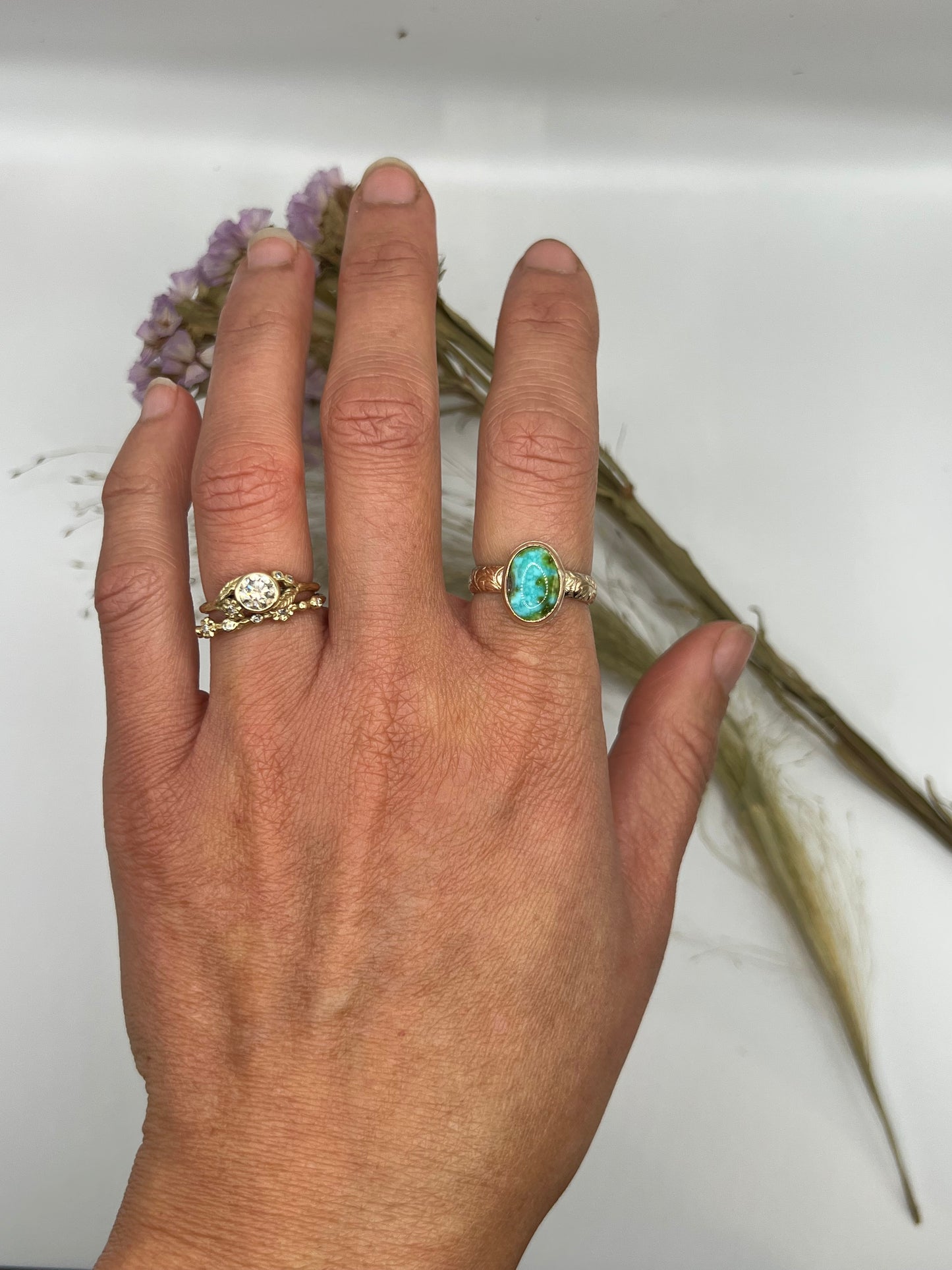 Sonoran Gold Turquoise Ring